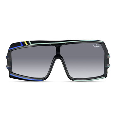 Cazal Occhiali da Sole Cazal 858 001 Nero Grigio Sfumato Unisex