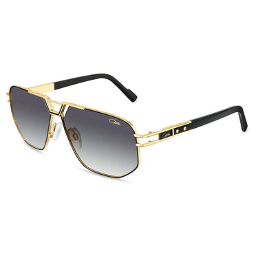 Cazal Occhiali da Sole Cazal 9114 001 Oro Nero/Grigio Sfumato Unisex