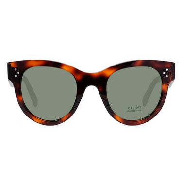 Celine Sunglasses CL40003I 56A Havana/Green Women