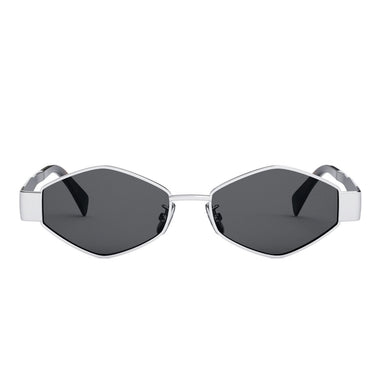 Celine Sunglasses CL40254U 16A Triomphe Silver-Dark Gray Unisex