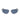 Celine Occhiali da Sole CL40293U 16V Triomphe Argento/Blu Unisex