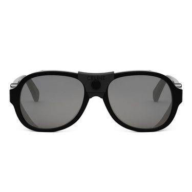 Celine Occhiali da Sole CL40301U 01C Apres Ski Capsule Nero/Grigio Specchio Unisex