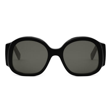 Celine Sonnenbrille CL40305U 01A Maxi Triomphe Schwarz/Dunkelgrau Unisex