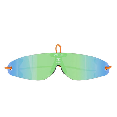 Celine Runner Verde Mask Occhiali da Sole