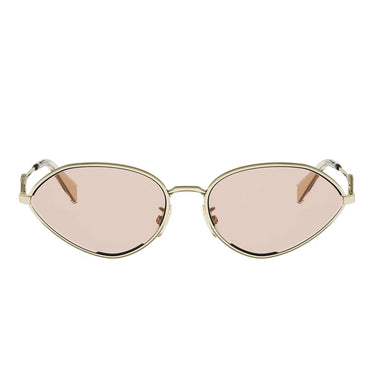 Celine Wired Oro Ovale Occhiali da Sole