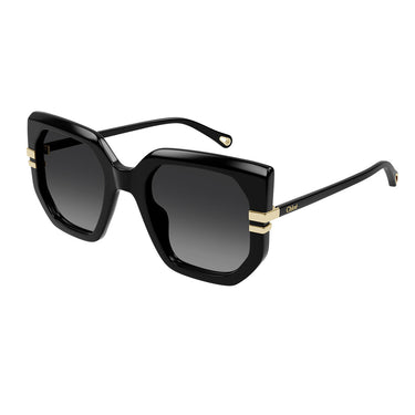 Chloé Occhiali da Sole CH0240S 001 Nero Grigio Sfumato Donna 2