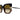 Chloé Occhiali da Sole CH0240S 003 Nero Marrone Donna 3