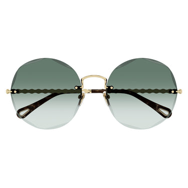 Chloé Occhiali da Sole CH0254S 003 Oro Verde Donna