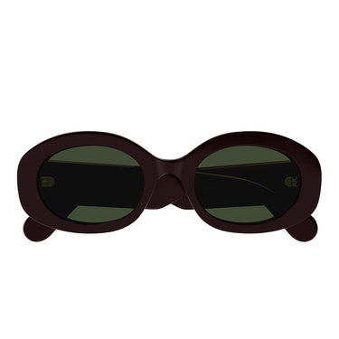 Chloé Occhiali da Sole CH0258S 003 Burgundy Verde Donna