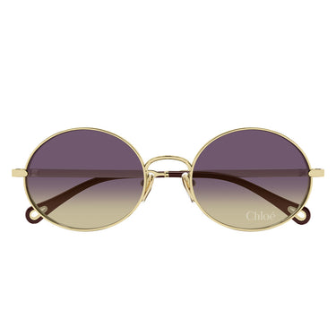 Chloé Occhiali da Sole CH0326S 001 Oro Viola Donna