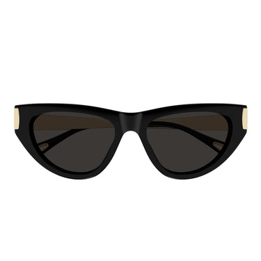 Chloé Occhiali da Sole CH0350S 001 Nero Oro Grigio Donna
