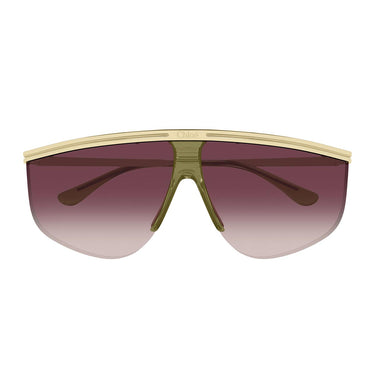 Chloé Occhiali da Sole CH0415S 002 Oro/Borgogna Sfumato Donna