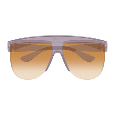 Chloé Occhiali da Sole CH0416S 006 Viola Trasparente Arancione Sfumato Donna