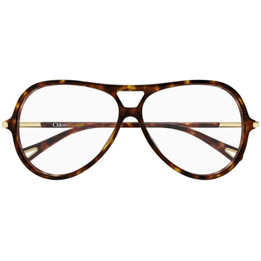 Chloé Occhiali da Vista CH0398O 002 Marrone/Trasparente Donna