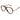 Chloé Occhiali da Vista CH0398O 002 Marrone/Trasparente Donna