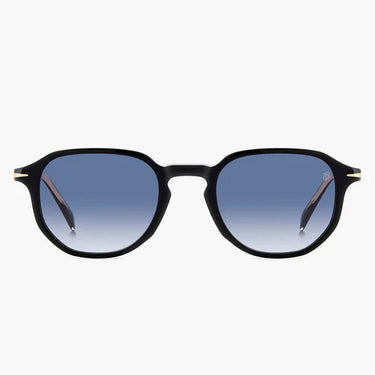 David Beckham Okulary Przeciwsłoneczne DB 1140/S 807 Czarny/Niebieski Gradient Męskie