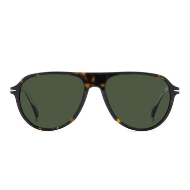 David Beckham Occhiali da Sole DB 1200 S 086O7 Marrone Verde Uomo