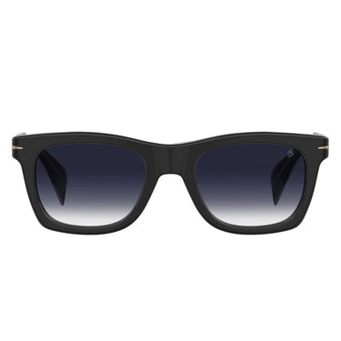 David Beckham Occhiali da Sole DB 1222 S 80708 Nero Blu Sfumato Uomo