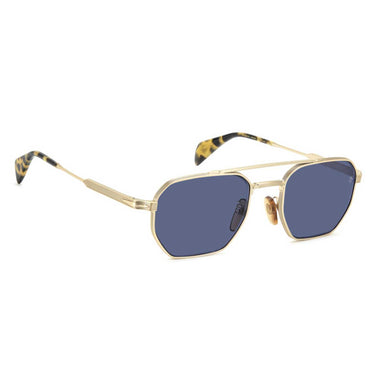 David Beckham Occhiali da Sole DB 1229/S HM2A9 Oro/Blu Avio Uomo 3