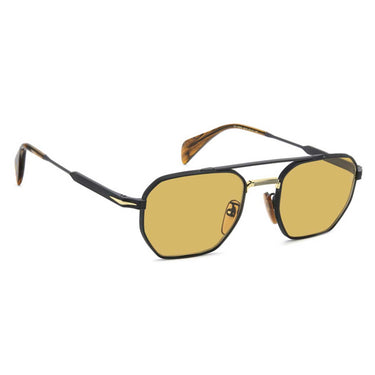 David Beckham Occhiali da Sole DB 1229/S I46J9 Nero/Giallo Uomo 3