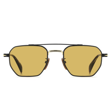 David Beckham Occhiali da Sole DB 1229/S I46J9 Nero/Giallo Uomo