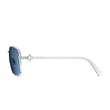 Dior Gafas de Sol CD Diamond S9U F0B0 Plata/Azul Unisex 2