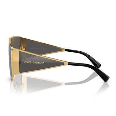 Dolce & Gabbana Occhiali da Sole DG2305 02/87 Oro/Grigio Scuro Uomo 3