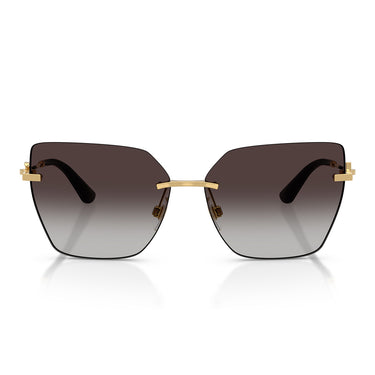 Dolce & Gabbana Sonnenbrille DG2321 02 8G Gold Grau Verlauf Damen 1