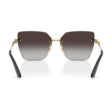Dolce & Gabbana Occhiali da Sole DG2321 02 8G Oro Grigio Sfumato Donna 4
