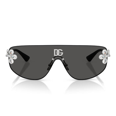 Dolce & Gabbana Occhiali da Sole DG2333B 05/87 Argento/Grigio Scuro Donna