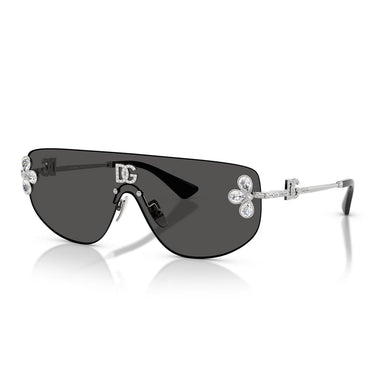 Dolce & Gabbana Occhiali da Sole DG2333B 05/87 Argento/Grigio Scuro Donna 2