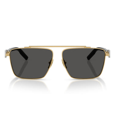 Dolce & Gabbana Occhiali da Sole DG2336 02/87 Oro/Grigio Scuro Uomo