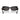 Dolce & Gabbana Okulary Przeciwsłoneczne DG4479 501/87 Czarny/Ciemnoszary Damskie 4