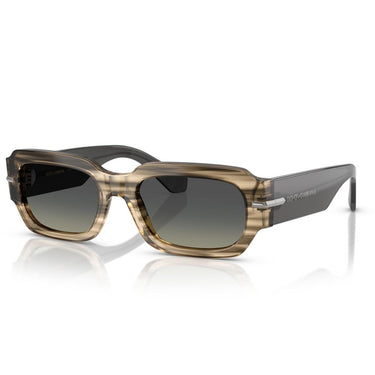 Dolce & Gabbana Occhiali da Sole DG4485 348411 Grigio Striato Sfumato/Grigio Sfumato Uomo