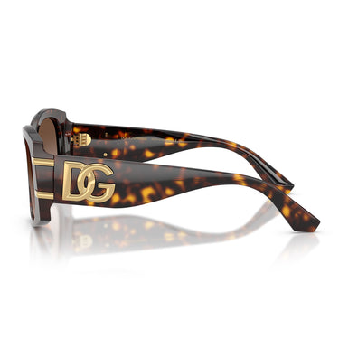 Dolce & Gabbana Occhiali da Sole DG4501 502 13 Marrone Marrone Sfumato Donna 3