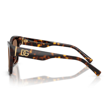 Dolce & Gabbana Occhiali da Sole DG4512 502/73 Marrone/Marrone Scuro Donna 3