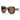 Dolce & Gabbana Occhiali da Sole DG4513 502 73 Marrone Marrone Scuro Donna 2