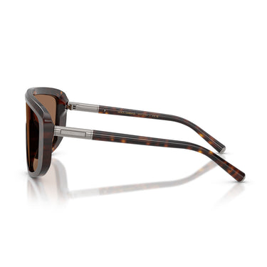Dolce & Gabbana Occhiali da Sole DG4520 502 73 Marrone Marrone Scuro Uomo 3