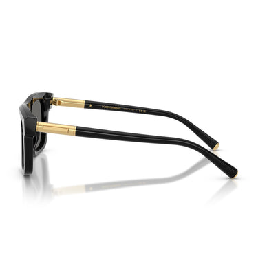 Dolce & Gabbana Occhiali da Sole DG4521 501 1 Nero Grigio Uomo 3