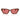 Dolce & Gabbana Occhiali da Sole DG4532 322175 Marrone Striato Rosso Donna