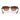 Dolce & Gabbana Occhiali da Sole DG4532 322274 Marrone Rosso Scuro Marrone Sfumato Donna 4