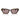 Dolce & Gabbana Occhiali da Sole DG4532 3447LA Verde Oliva Striato Viola Donna