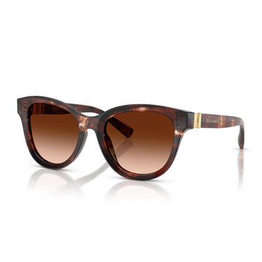 Dolce & Gabbana Occhiali da Sole DG4533 322274 Marrone Rosso Scuro Marrone Sfumato Donna 2