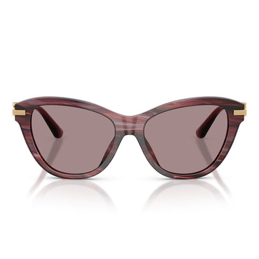 Dolce & Gabbana Occhiali da Sole DG4534 3474LA Striato Viola Oro Viola Donna