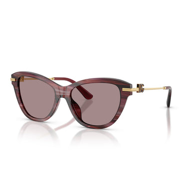 Dolce & Gabbana Occhiali da Sole DG4534 3474LA Striato Viola Oro Viola Donna 2