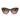 Dolce & Gabbana Occhiali da Sole DG4534 502 13 Marrone Oro Marrone Chiaro Sfumato Donna