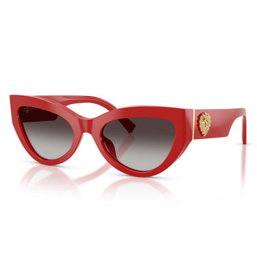 Dolce & Gabbana Occhiali da Sole DG4536 30888G x Devotion Rosso Grigio Sfumato Donna 2