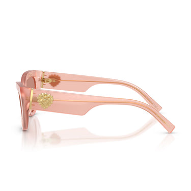 Dolce & Gabbana Occhiali da Sole DG4536 338496 x Devotion Rosa Opalino/Violetto Scuro Donna