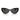 Dolce & Gabbana Occhiali da Sole DG4536 501 87 x Devotion Nero Grigio Scuro Donna