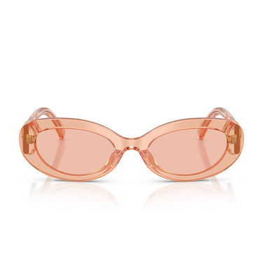 Dolce & Gabbana Occhiali da Sole DG4537 322684 x Devotion Nude Trasparente/Rosa Scuro Donna